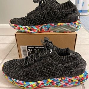 NEW, NoBull Black Wild Knit Runners.  Size 8 women’s.  Sold out on website.